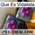 What Is Vidalista 01